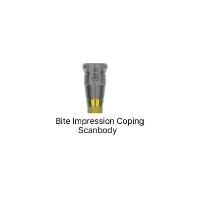 Bite Impression Coping Scan body